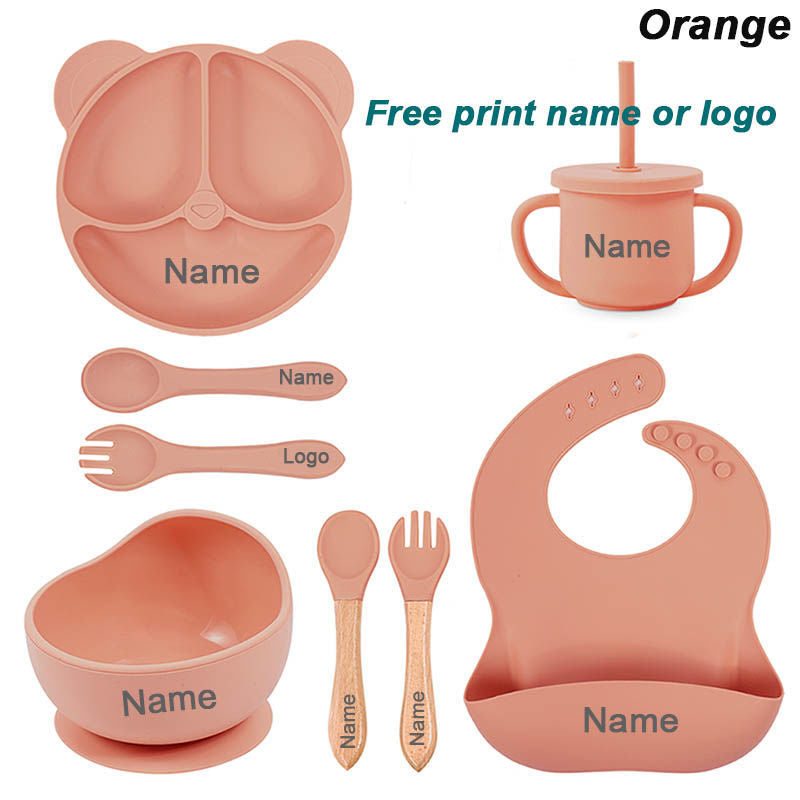 Baby Silicone Dining Plates