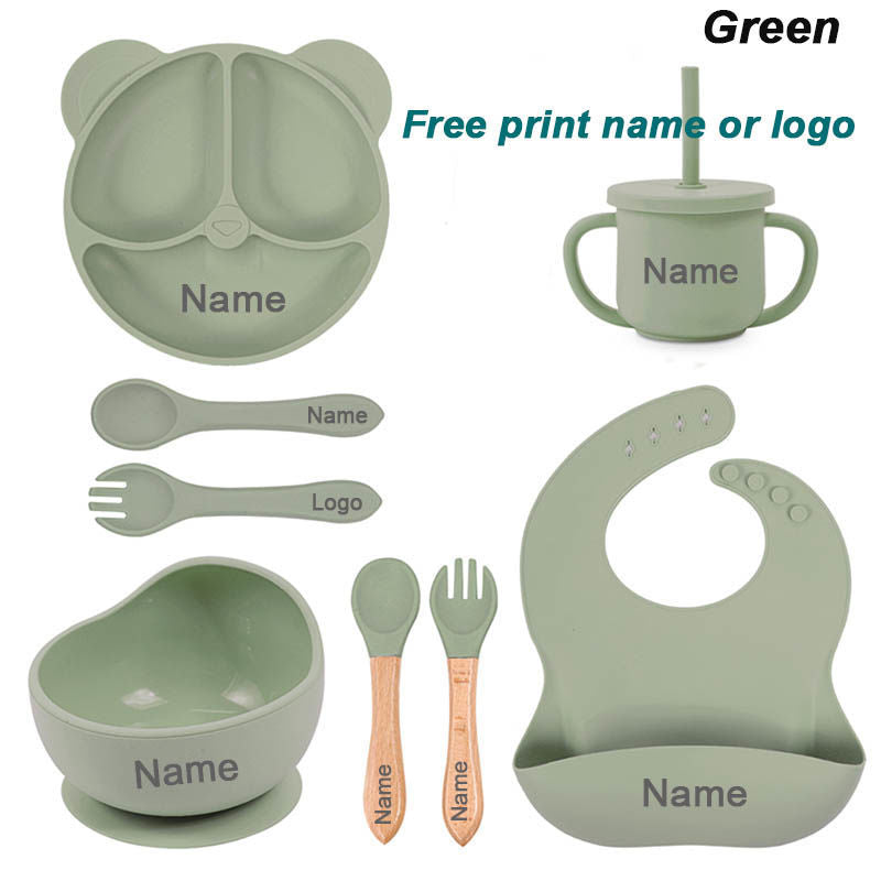 Baby Silicone Dining Plates