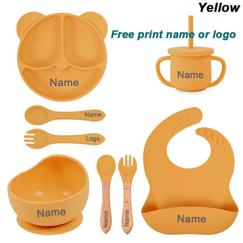 Baby Silicone Dining Plates